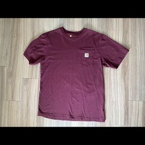 Men’s Maroon Carhartt TShirt